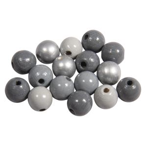 Holz Perlen Mischung, FSC 100%, 10mm ø