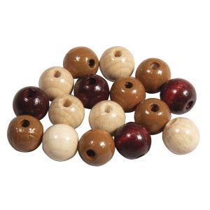 Holz Perlen Mischung FSC 100%, 10mm ø