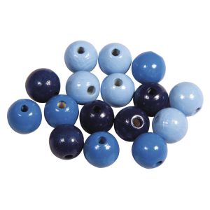 Holz Perlen FSC 100%, poliert, 12mm ø