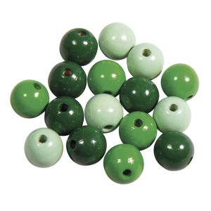 Holz Perlen Mischung FSC 100%, 12mm ø