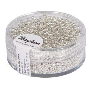 Rocailles, 2,0 mm ø, perlmutt