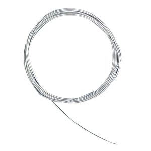 Nylon coated Schmuckdraht, matt, 0,4mm ø