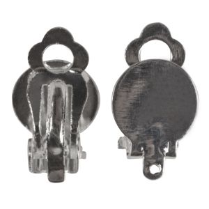 Ohrclip m. Öse, 12mm ø