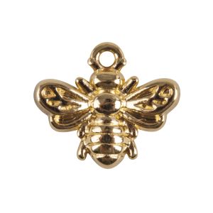 Mini-pendentifs en métal Abeille