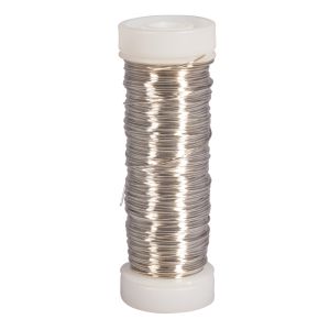 Silberdraht mit Kupferkern, 0,40mm ø