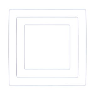 Metallringe Quadrate sortiert