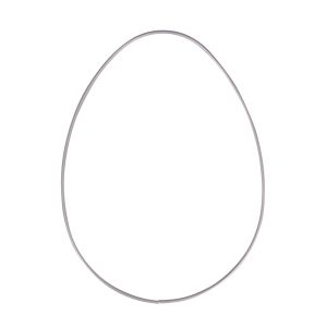 Metallring Ei, 25cm