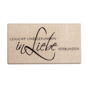 H.- Stempel 'Gesucht u. Gefunden'