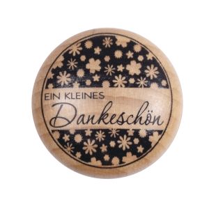 Stempel 'Dankeschön', 3cm ø