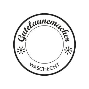 Stempel Gutelaunemacher ... , 3cm ø
