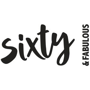 Stempel 'Sixty & Fabulous'