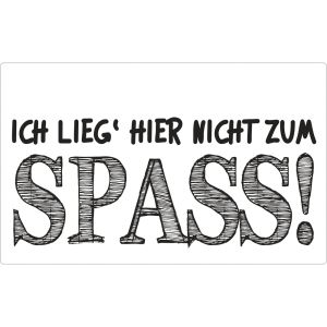 Label  ... nicht zum Spass!