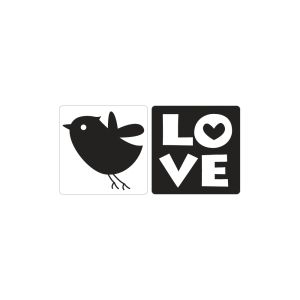 Labels GB 'Love'+Vogel