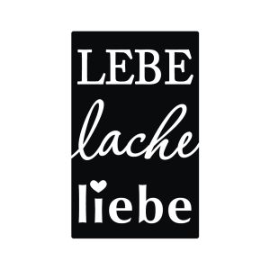 Labels D 'Lebe,lache,liebe'