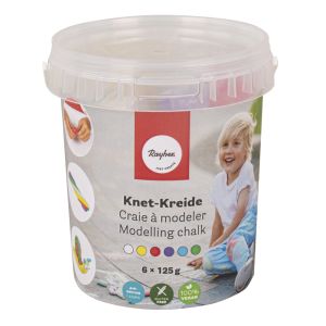 Knet-Kreide 6x125g