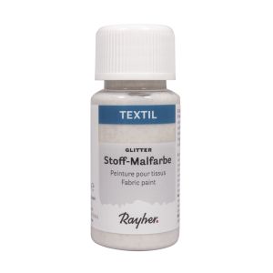 Textil Stoffmalfarbe Glitter