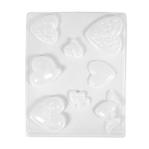 LDPE Gießform: Herzen