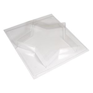 Gießform: Stern groß