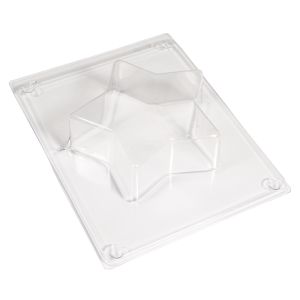 Gießform: Stern, 9cm ø