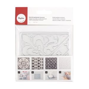 Relief-Eingießplatte Ornament