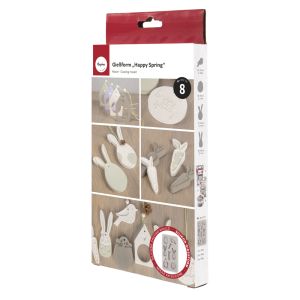 Silikon Gießform 'Happy Spring'