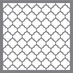 Schablone Waben klassisch