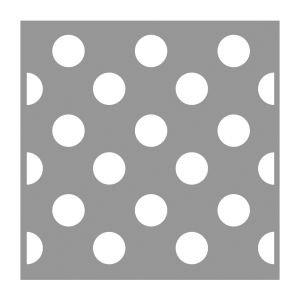 Schablone Polka Dots