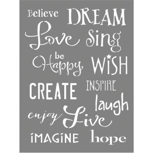 Schablone Inspirationen