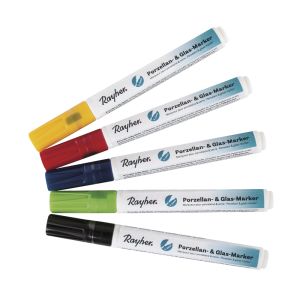 Set Porzellan & Glas-Marker