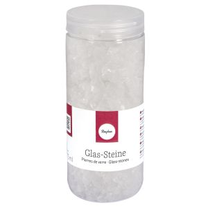 Pierres de verre transparentes