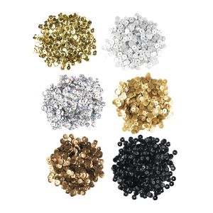 Pailletten-Mix 'Glam', 6mm ø