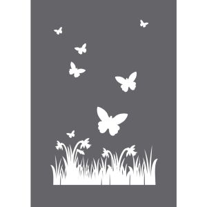 Siebdruck-Schablone Frühling A5