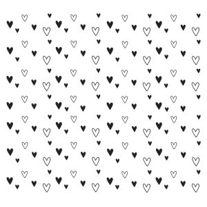 Clear Stamps - Hintergrund Herzen