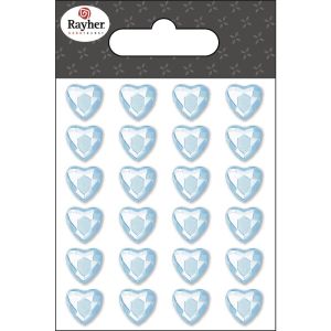 Strassherzen geschliffen, 10mm ø