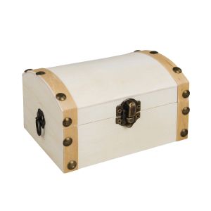 Holz Truhe, FSC Mix Credit