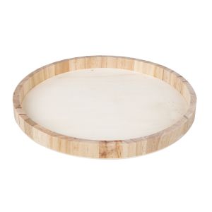 Holz Tablett, FSC Mix Credit, 30cm ø