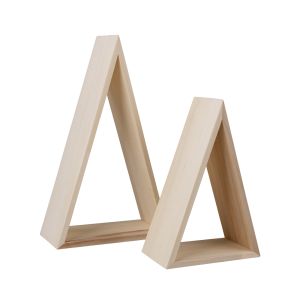 Holz-Rahmen, Dreieck, FSC Mix Credit