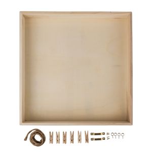 Holz-Rahmen m. Rückwand, FSC Mix Credit