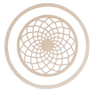 Holzscheibe 'Dream' filigran, FSC 100%