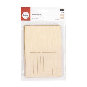 Carte postale en bois, FSC 100%