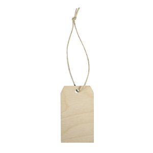 Pendentif en bois Tag, FSC 100%