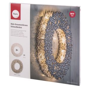 Holzornamentkranz,FSC Mix Credit, 35cm ø