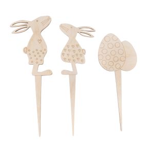 Pique bois Amis de Pâques,FSC Mix Credit