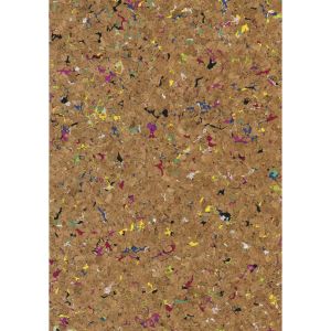 Korkstoff Granulat gerollt