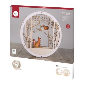 Holz Kranz Wald, FSC Mix Credit, 30cm ø