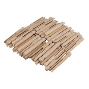 Rundkopf-Wäscheklammern, 11 cm