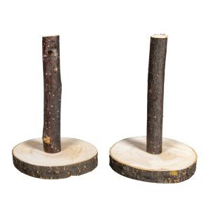 Deko Holzständer natur, 7-7,5cm ø