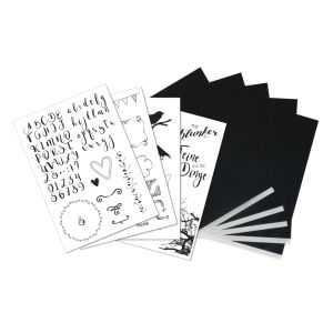 Transferpapier m. Vorlagen  Lifestyle