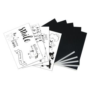 Transferpapier mit Vorlagen 'Smile'