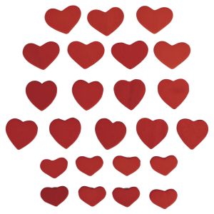 Holzstreuteile: Herzen